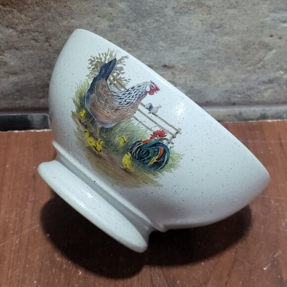 Atelier 2001 SA Limoges Porcelain Chicken Bowl - Picture 9 of 13